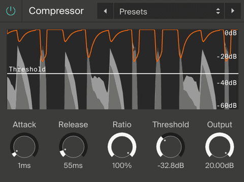 Compressor | Mix with audio compressor online | Soundation